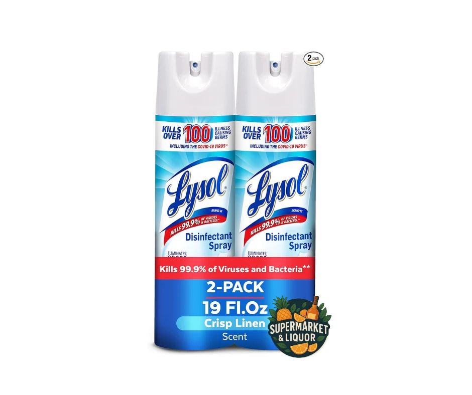 Lysol Disinfectant Spray (19 oz) – $6.49